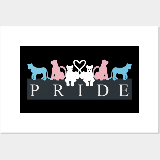 Trans Lion Pride 1 Wall Art by Ausplosion